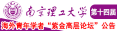 老女人被狂操南京理工大学第十四届海外青年学者紫金论坛诚邀海内外英才！